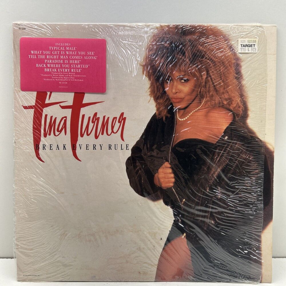 Tina Turner Break Every Rule Vinyl